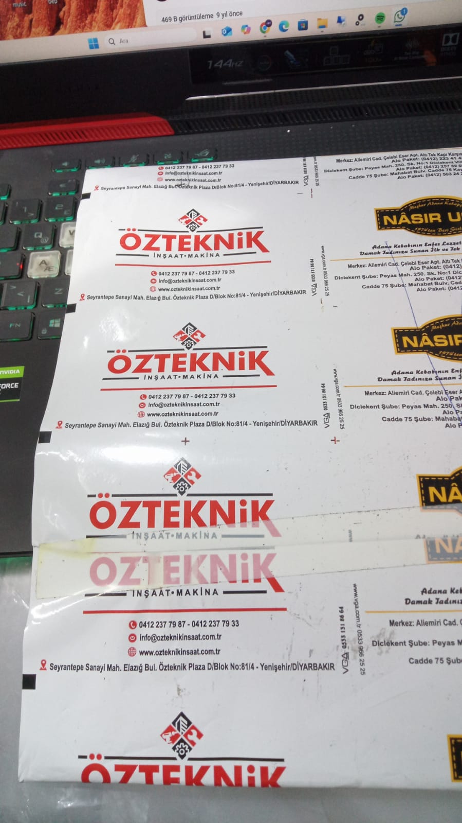 Özteknik İnşaat & Makina - Nasır Usta - Kadim